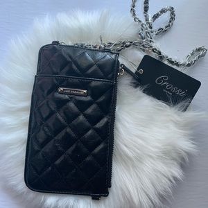 FOREVER 21 Black wallet on a chain